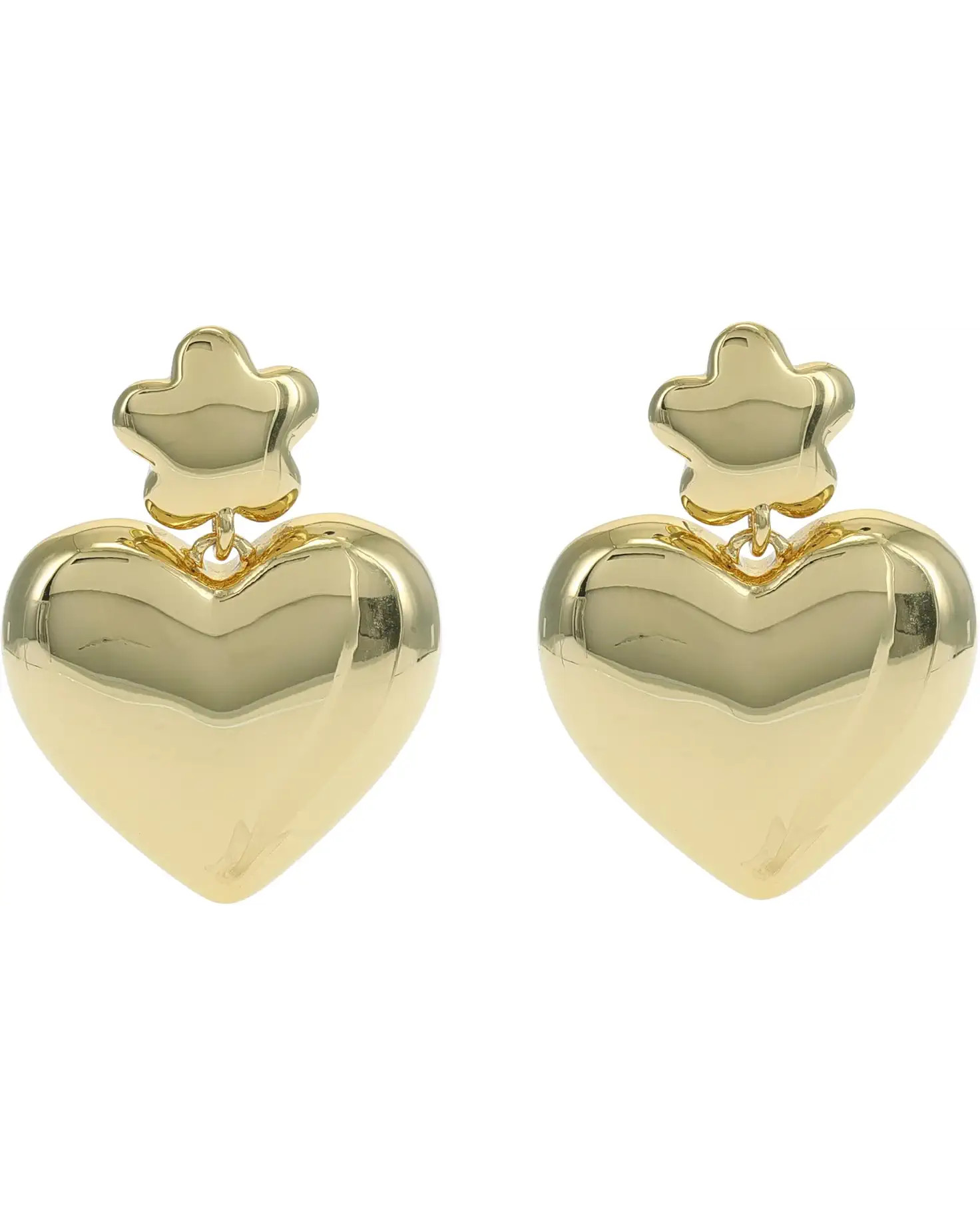 Madewell Puffy Heart Statement Earrings | Zappos