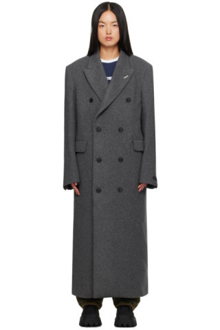 Gray Genesis Coat | SSENSE