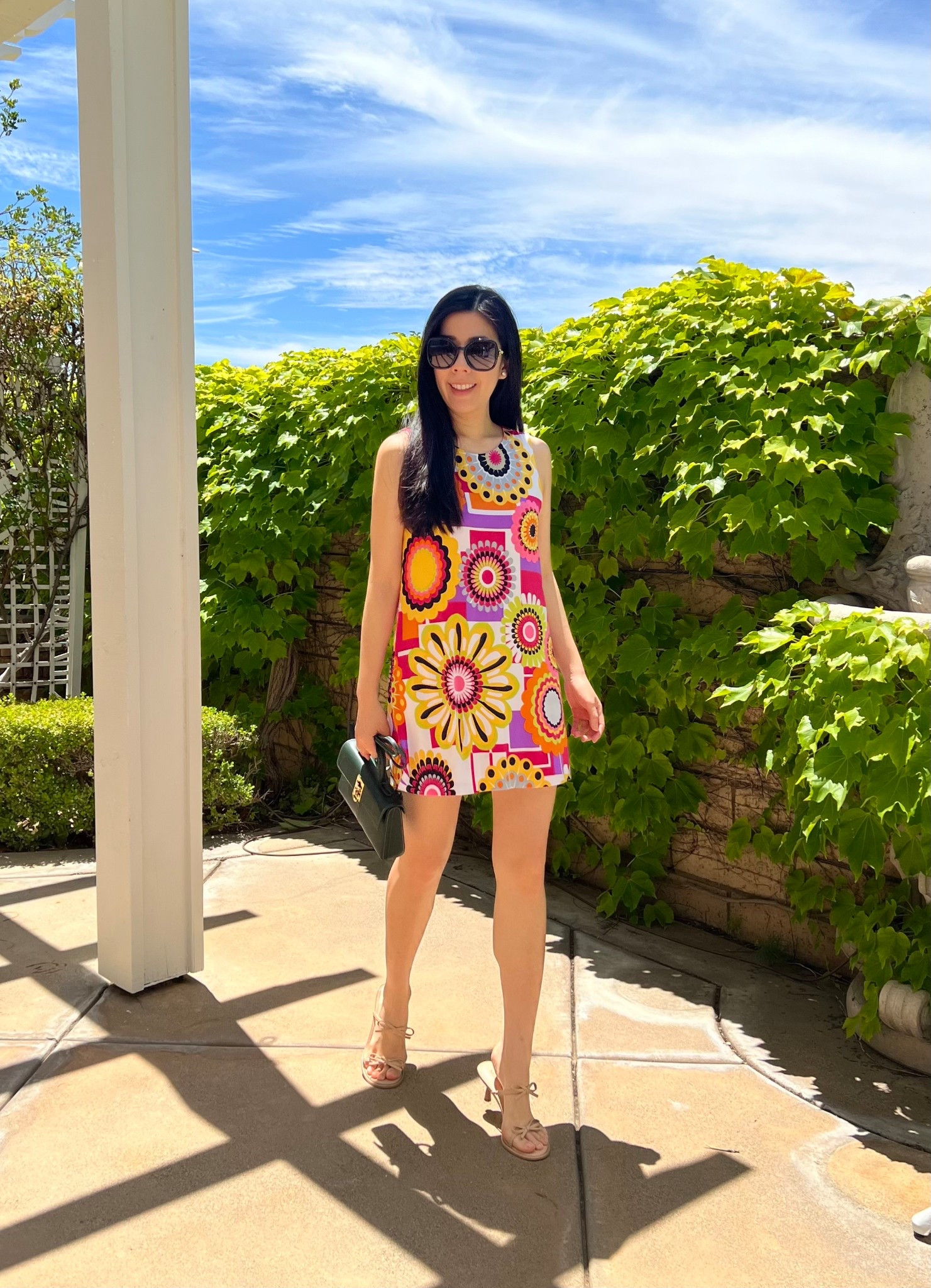 In that 70’s mood. I typically wear midi and maxi lengths for work so I only get to wear my mini dresses on the weekends! I love this bright and bold mini shift dress that’s perfect for spring and summer! 

#ootd #hippie #minidress

#LTKStyleTip #LTKPetite #LTKShoeCrush