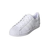 adidas Originals Women's Superstar Shoes Sneaker, White/Off White/White, 6 | Amazon (US)