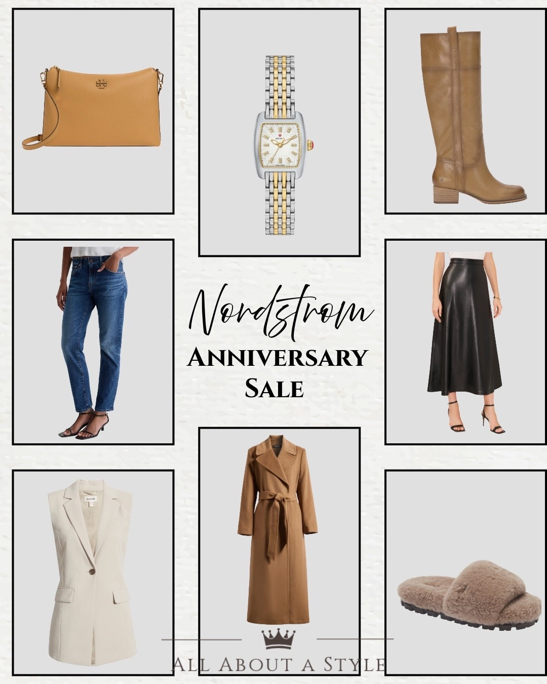 Nordstrom Anniversary Sale. 

 #fashion #fall #boots #slippers #purse #watch #leatherskirt #jeans

#LTKSaleAlert