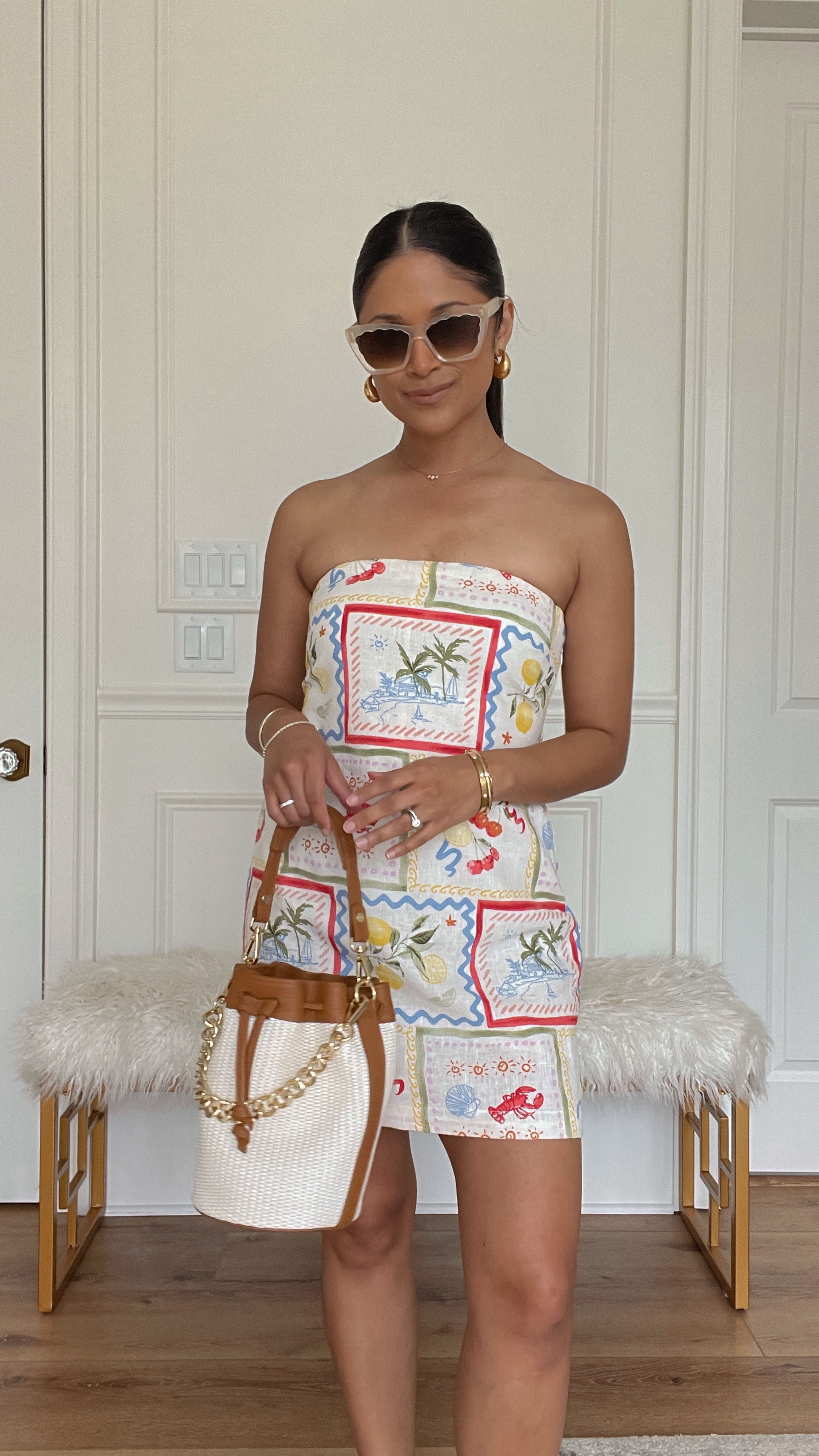 Take 25% OFF this adorable mini skort dress with code: AFLTK 
Comes in multiple colors and prints & petite lengths. Wearing sz petite small here
#summedress #bucketbag #minidress 

#LTKSpringSale #LTKWatchNow #LTKStyleTip