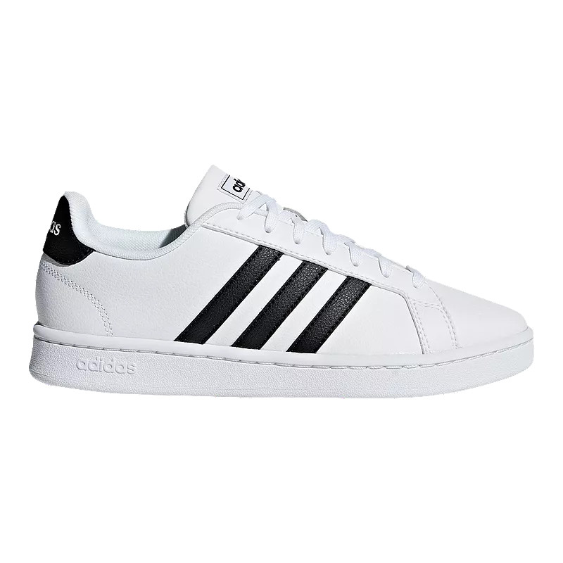 adidas Women's Grand Court Shoes - White/Core Black | SportChek