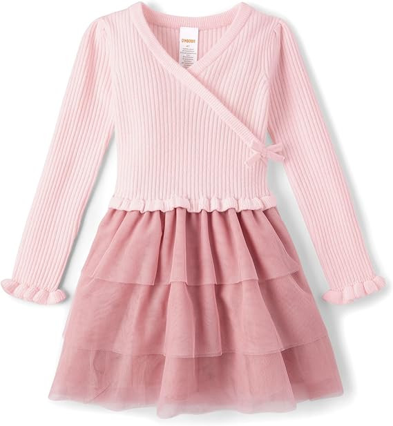 Gymboree Girls' and Toddler Long Sleeve Tutu Dress | Amazon (US)