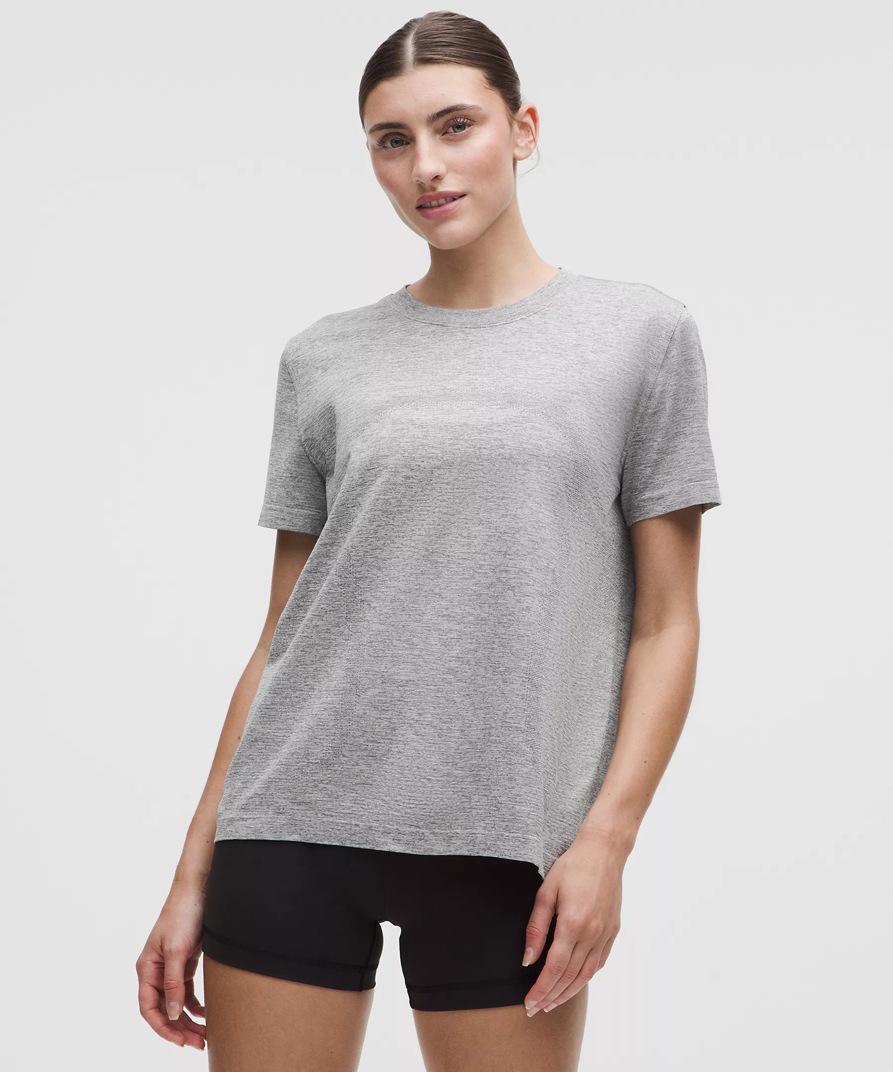 Swiftly Relaxed Short-Sleeve Shirt Hip Length | lululemon (CA)