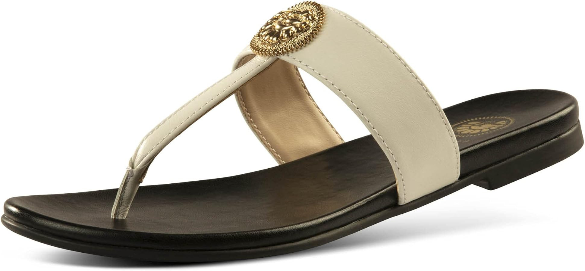 JATAREA Slip-On Flat Toe Post T-Strap Sandals for Women | Benu | Amazon (US)
