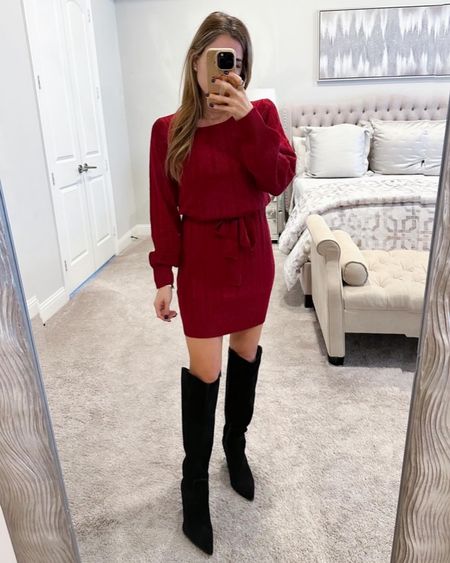 Cable sweater dress smallest size amazon finds code:  10NZY8OI black boots code cyber30 on sale 

#LTKHoliday