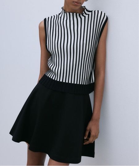 Black mini skirt 

#LTKstyletip #LTKfindsunder50 #LTKSeasonal