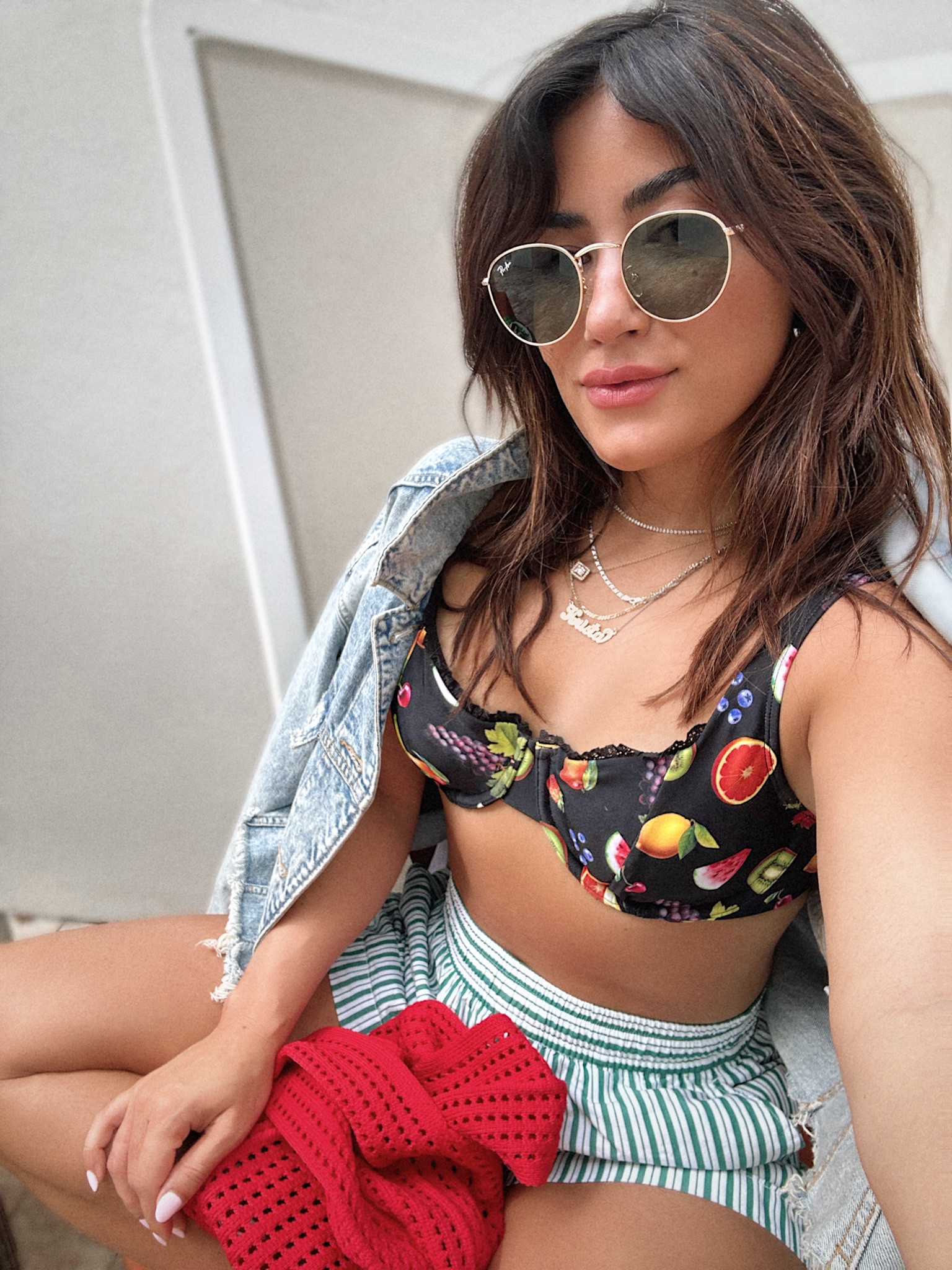 Fruity bikini 🍋🍒🍇🍉🥝

Boxer shorts, the gap, target, petite, affordable, swimsuit, summer style, resort style, amazon finds, Amazon fashion, target style.