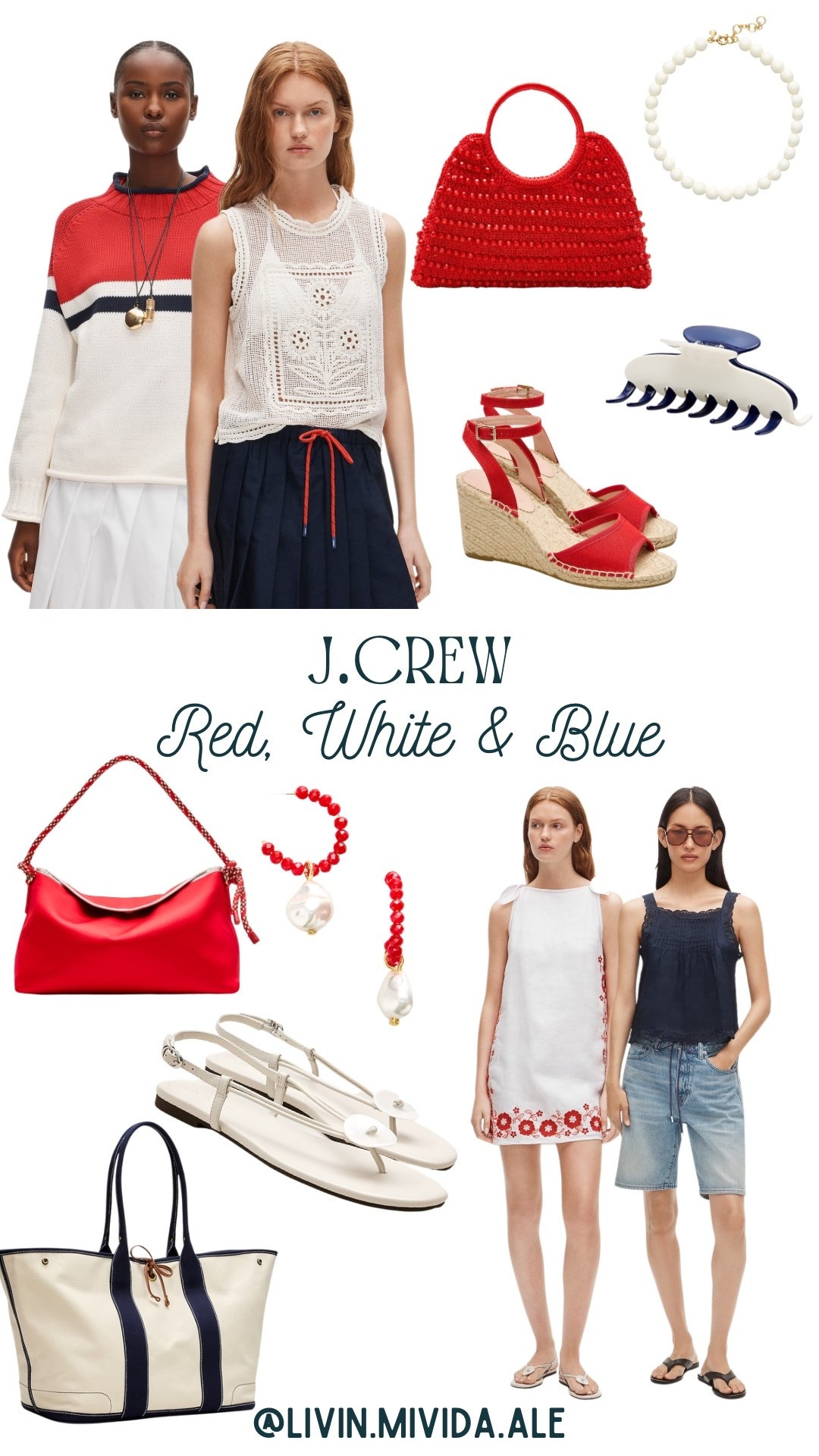 Red,white & blue 🇺🇸

#jcrew #women #4thofjuly

#LTKSeasonal #LTKootd #LTKBeauty