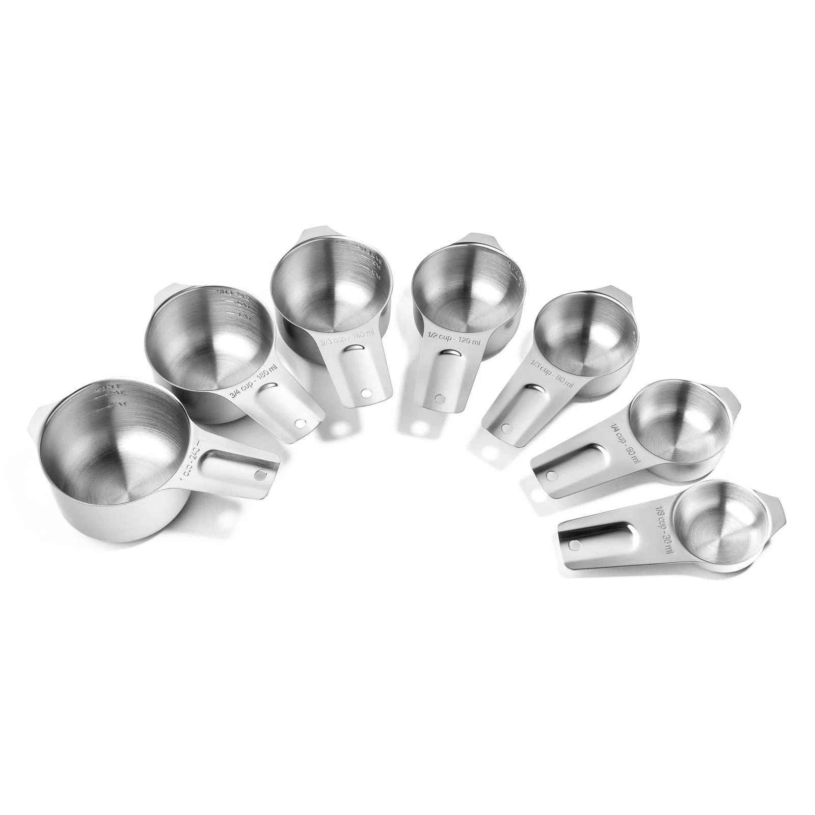 Last Confection 7 -Piece Stainless Steel Measuring Cup Set & Reviews | Wayfair | Wayfair North America