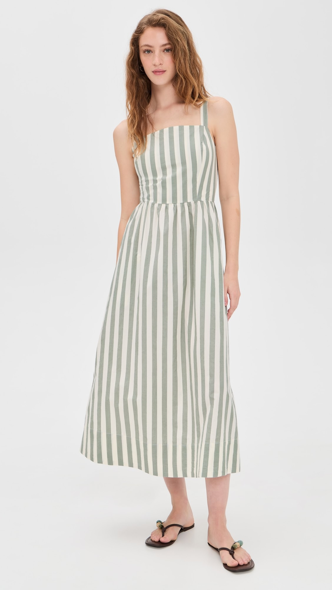 Demi Poplin Midi Dress | Shopbop