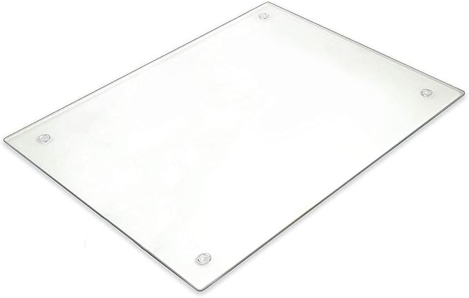 Tempered Glass Cutting Board – Long Lasting Clear Glass – Scratch Resistant, Heat Resistant, ... | Amazon (US)
