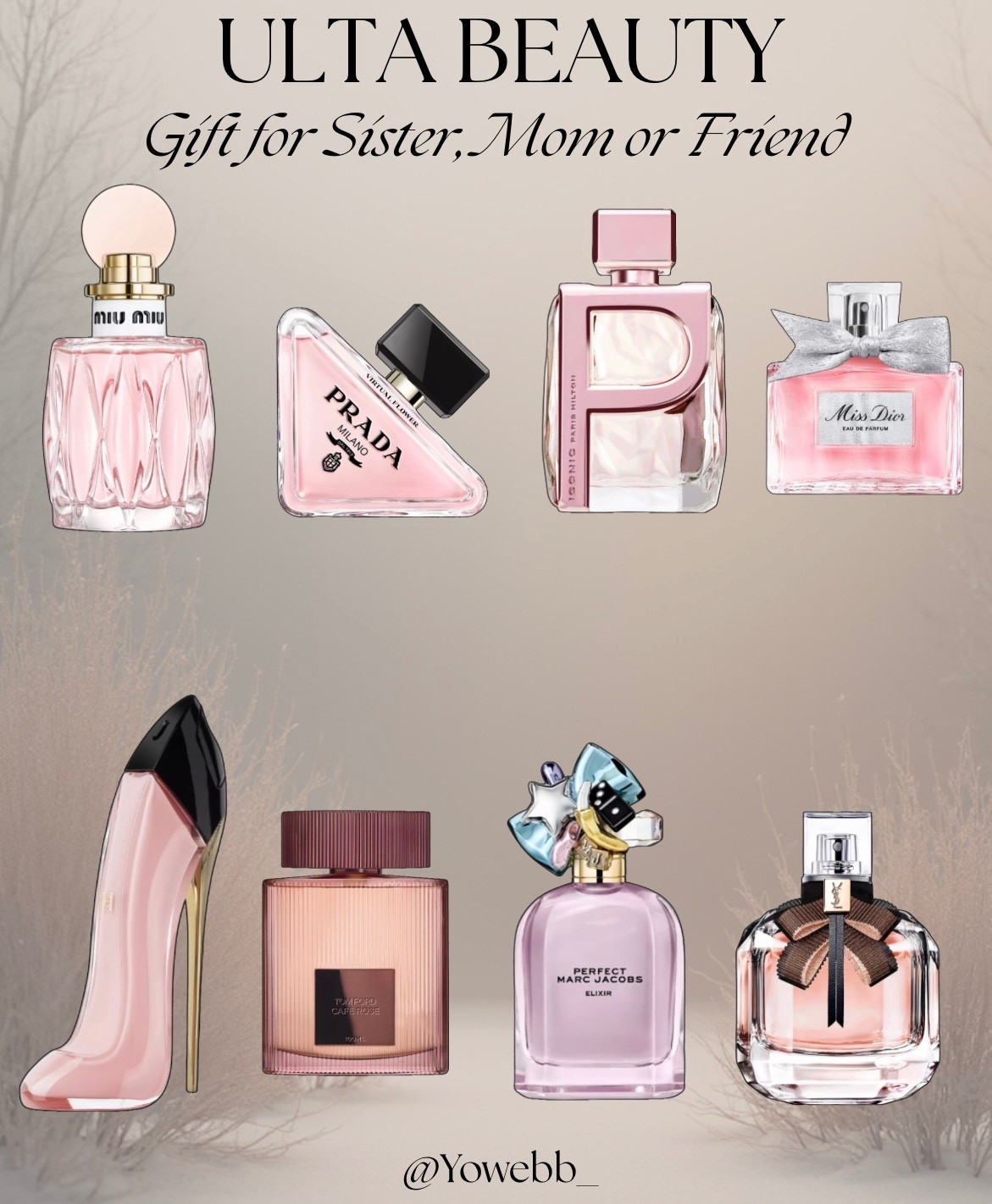 These are my go-to scents for sisters, moms, and friends — basically the ones that ‘borrow’ every time they visit 😂.
#Perfume #GiftforHer

#LTKHoliday #LTKGiftGuide #LTKBeauty