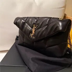 Yak Lou Puffer Tot shoulder bag in black quilted leather, BRAND NEW | Poshmark