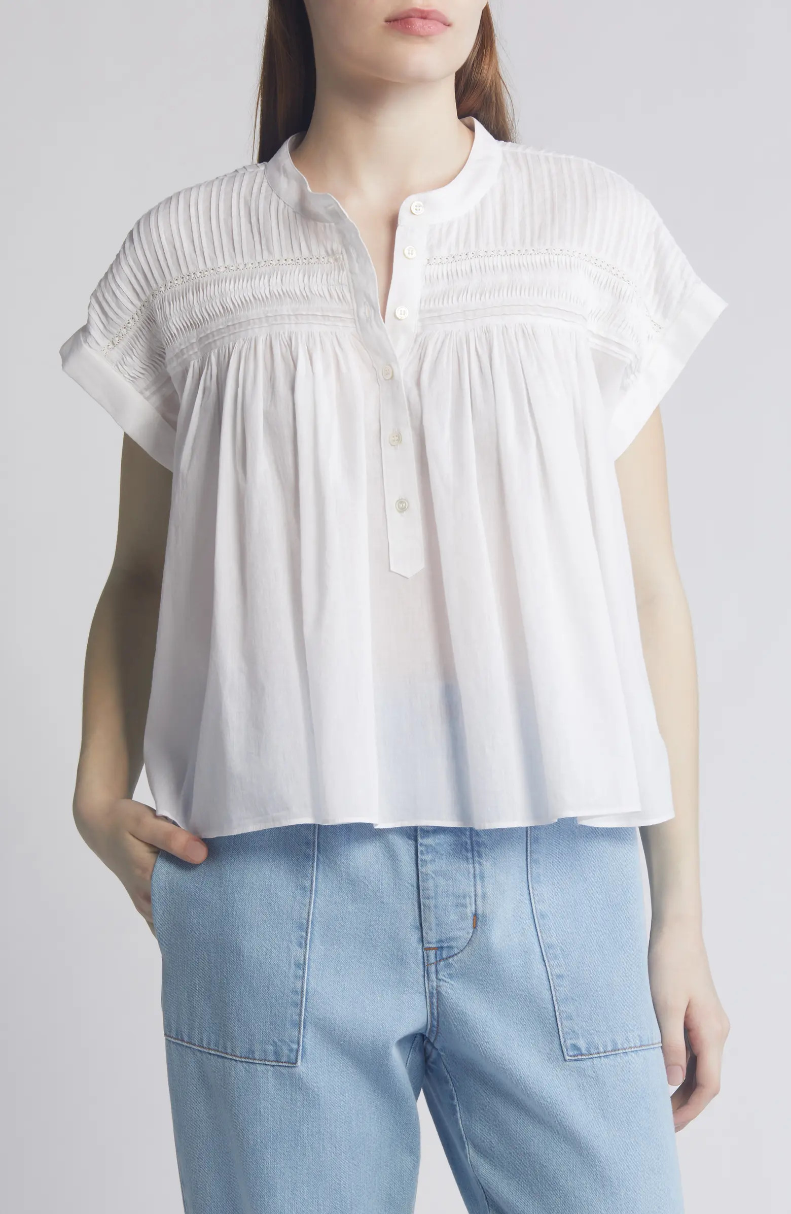 Louelle Cotton Top | Nordstrom