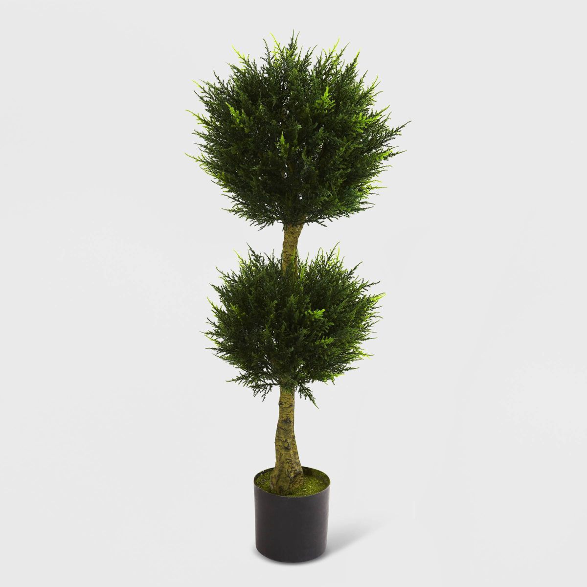 4ft Double Ball Cypress Topiary UV Resistant - Nearly Natural | Target