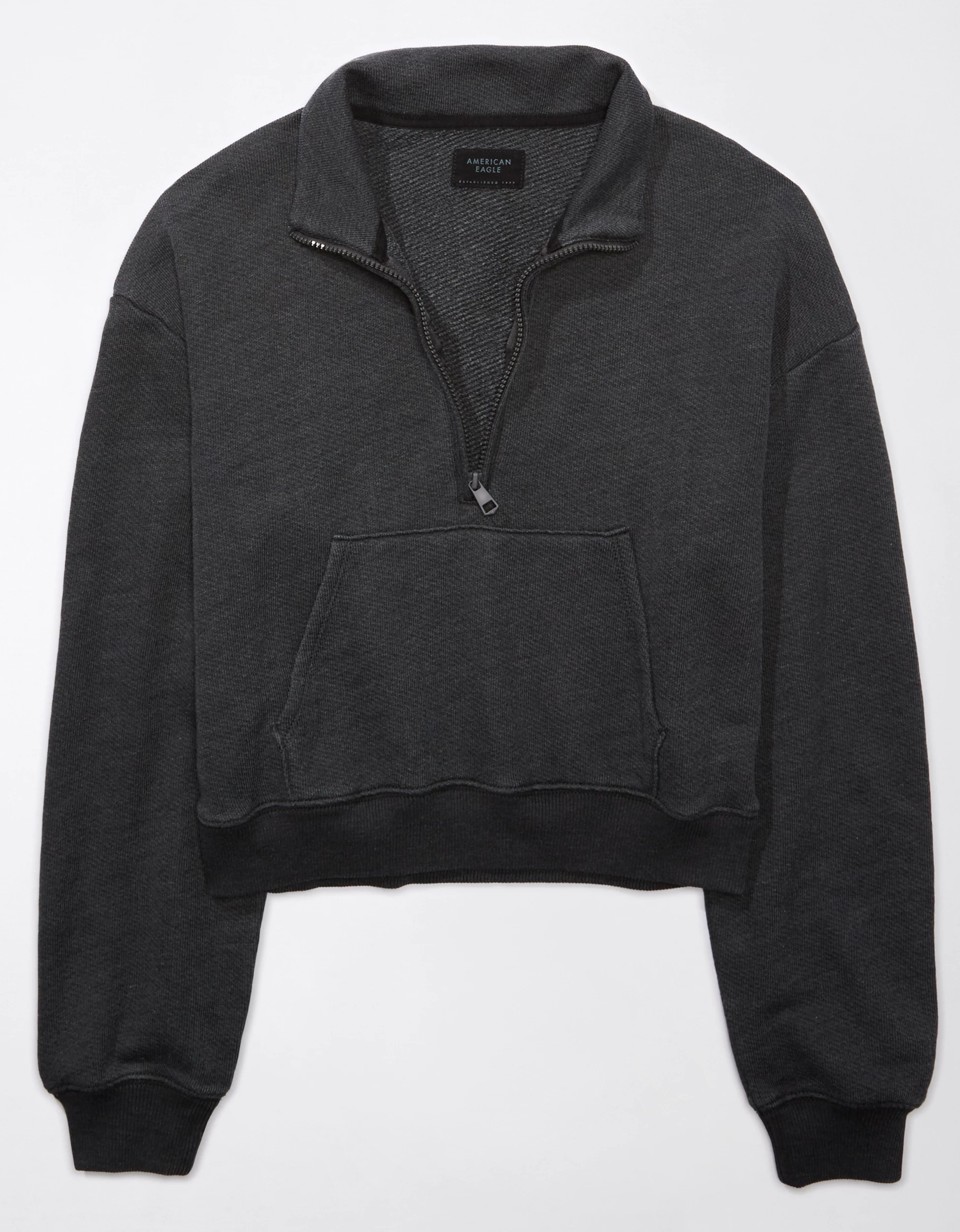 AE Quarter-Zip Sweatshirt | American Eagle Outfitters (US & CA)