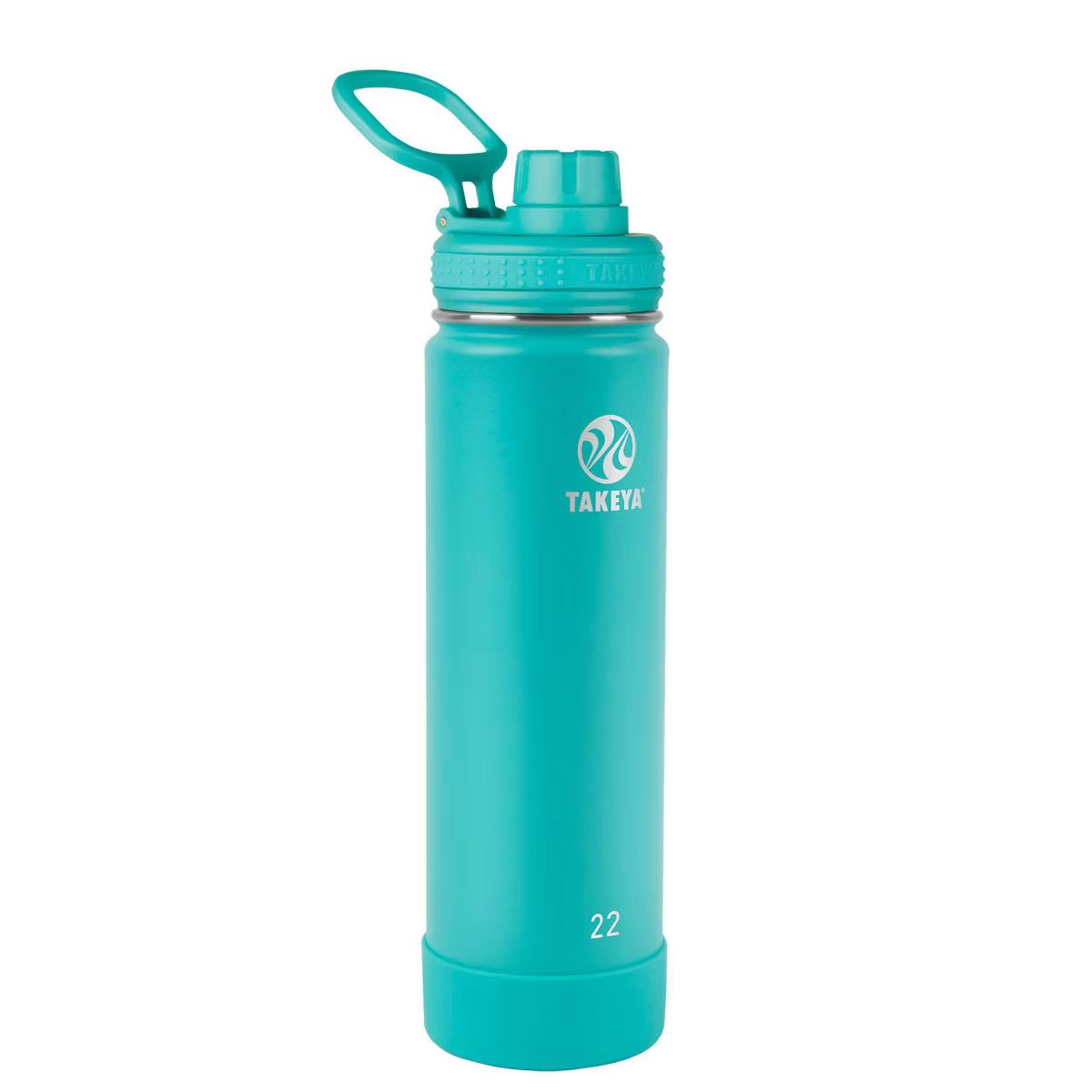 Takeya 22oz Actives Insulated Stainless Steel Water Bottle with Spout Lid | Target