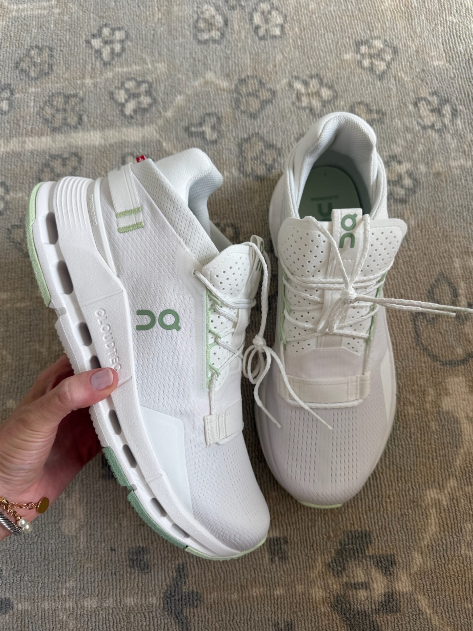 Obsessed with the new On Cloud sneakers in the Nordstrom anniversary sale! They are under $100! Recommend sizing up. NSale sneakers // nsale tennis shoes // on cloud // cloudnova // running shoes // walking shoes // comfortable shoes // workout sneakers 

#LTKActive #LTKShoeCrush #LTKSaleAlert