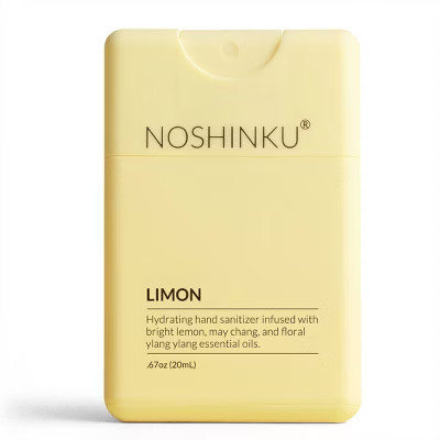 NOSHINKU Refillable Limon Ultra Moisturizing Pocket Sanitizer - Travel Size - 20ml | Target