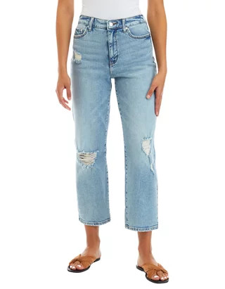 Women's High Rise Vintage Straight Jeans | Belk