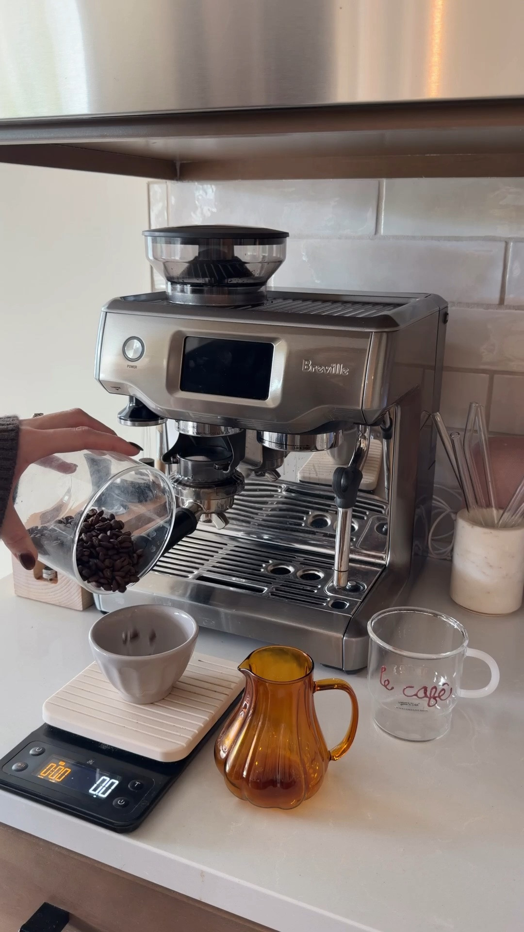 Everything I use for coffee at home ☕️🍂

#LTKHome #LTKSeasonal #LTKfoodie