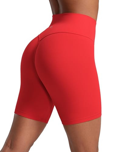 CRZ YOGA Secretsculpt Butterlift Biker Shorts 6"- No Front Seam High Waist Womens Workout Gym Boo... | Amazon (US)