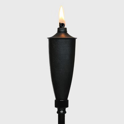 TIKI Metal Genie Torch - Black | Target