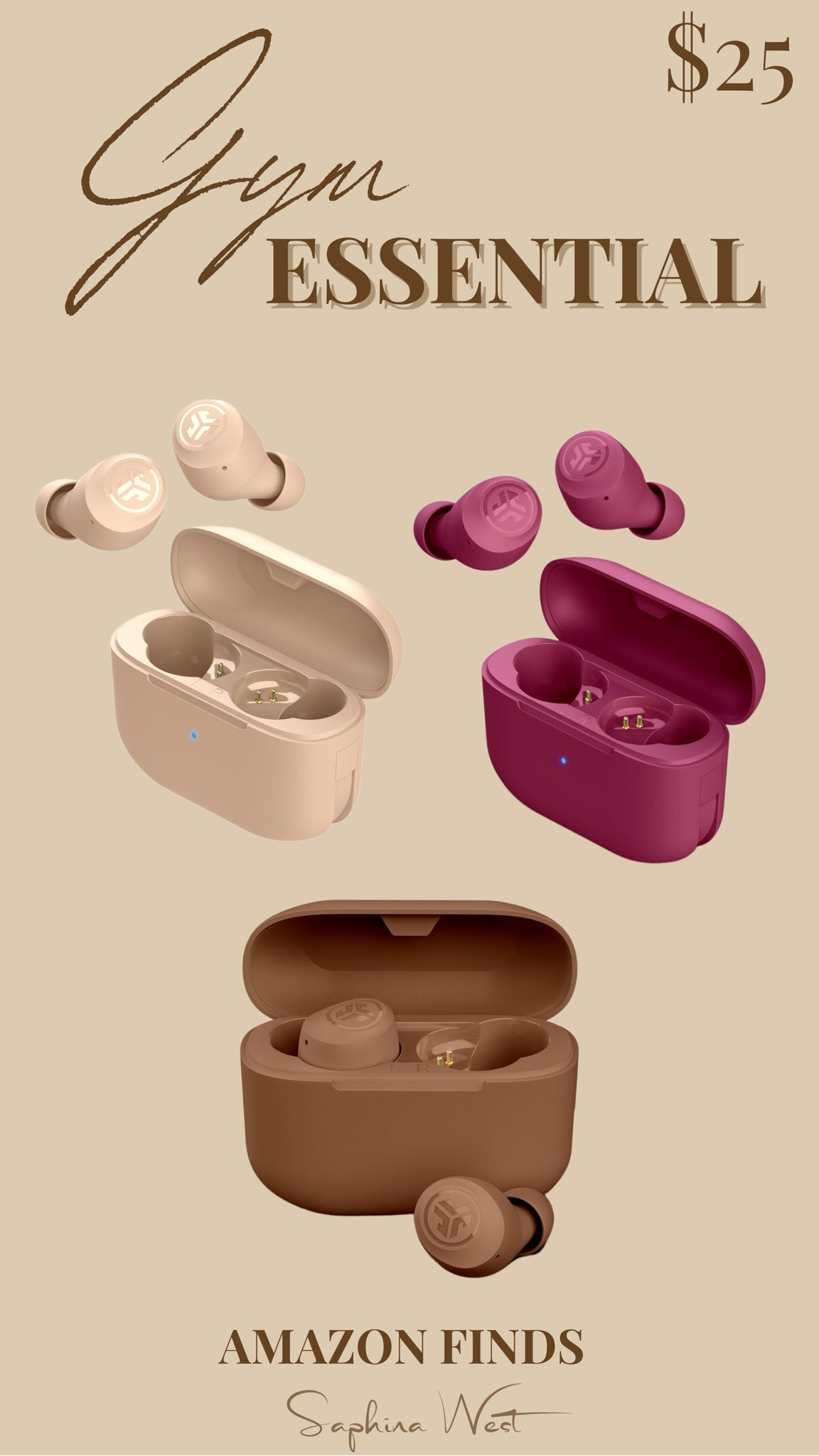 If you’re always losing your expensive AirPods, these are a GREAT alternative! 🔥 

#LTKFitness #LTKFindsUnder100 #LTKActive