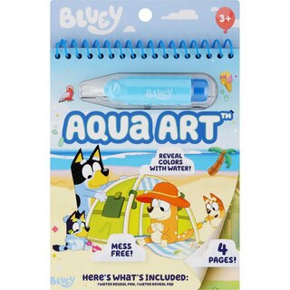 Bluey Aqua Art Activity Book & Pen Set | CVS Health