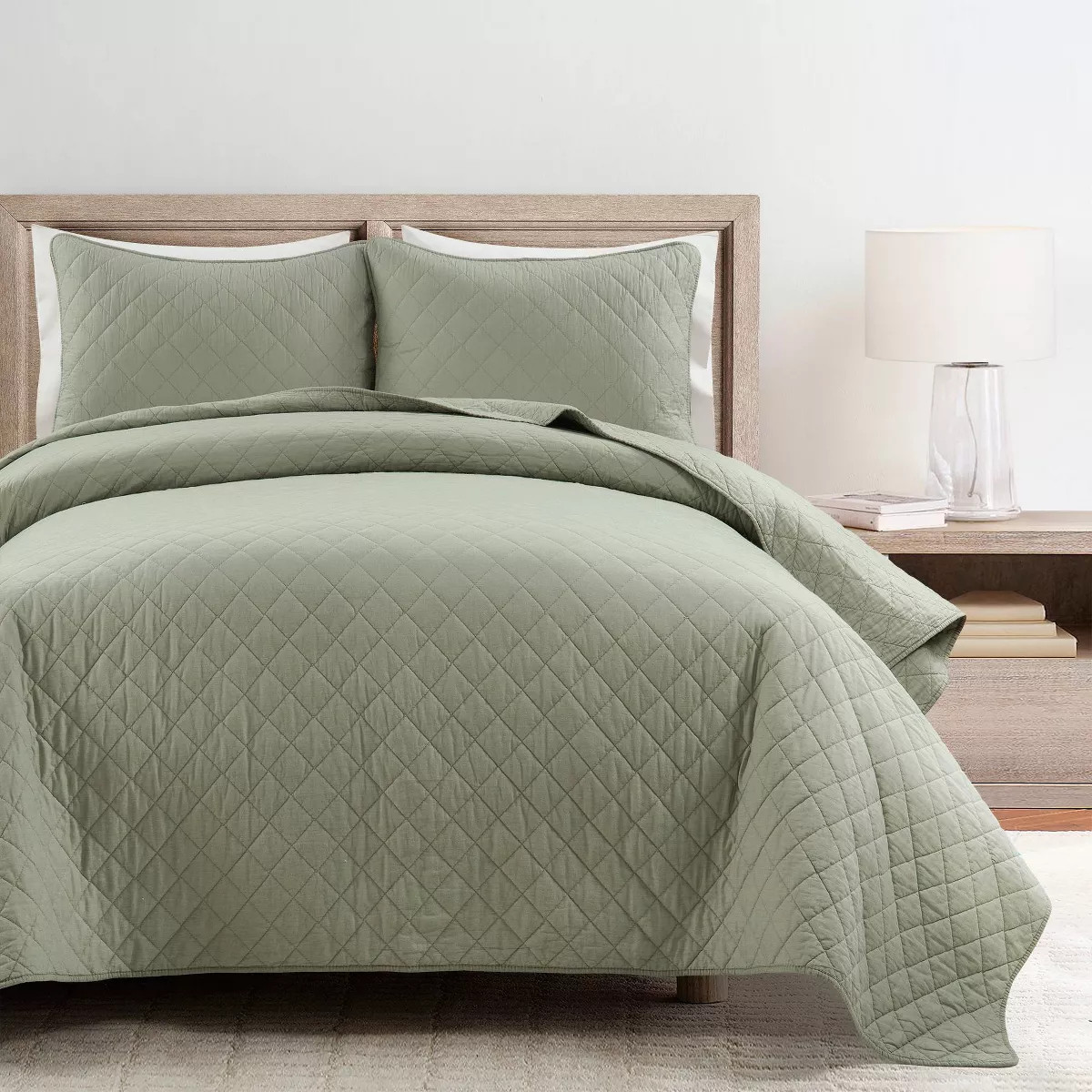 Lush Décor Ava Diamond Oversized Quilt Set | Target