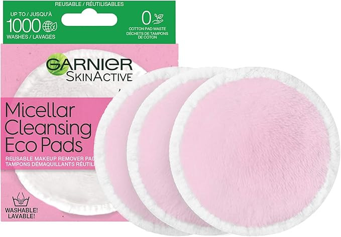 Garnier Skinactive Micellar Cleansing Eco Pads, 3 Count | Amazon (CA)