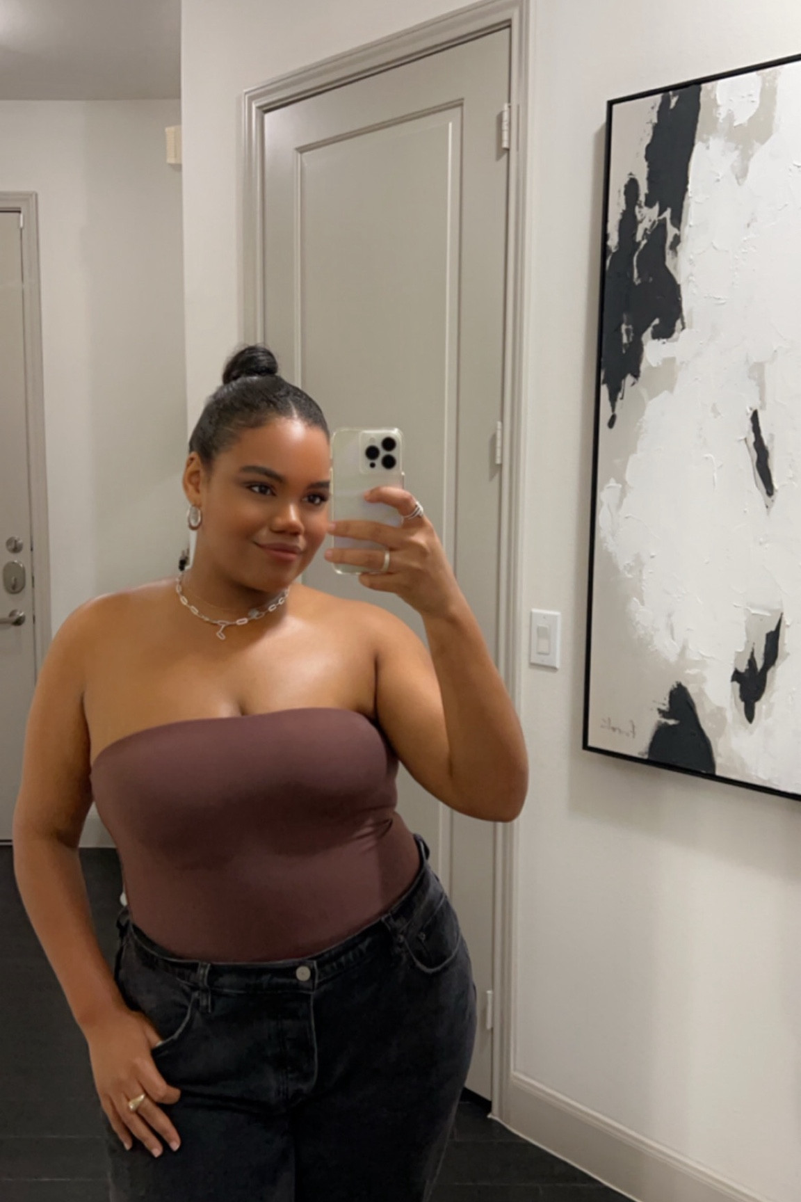 The best tube bodysuit 🤎 
Size XL

#LTKSaleAlert #LTKPlusSize #LTKStyleTip