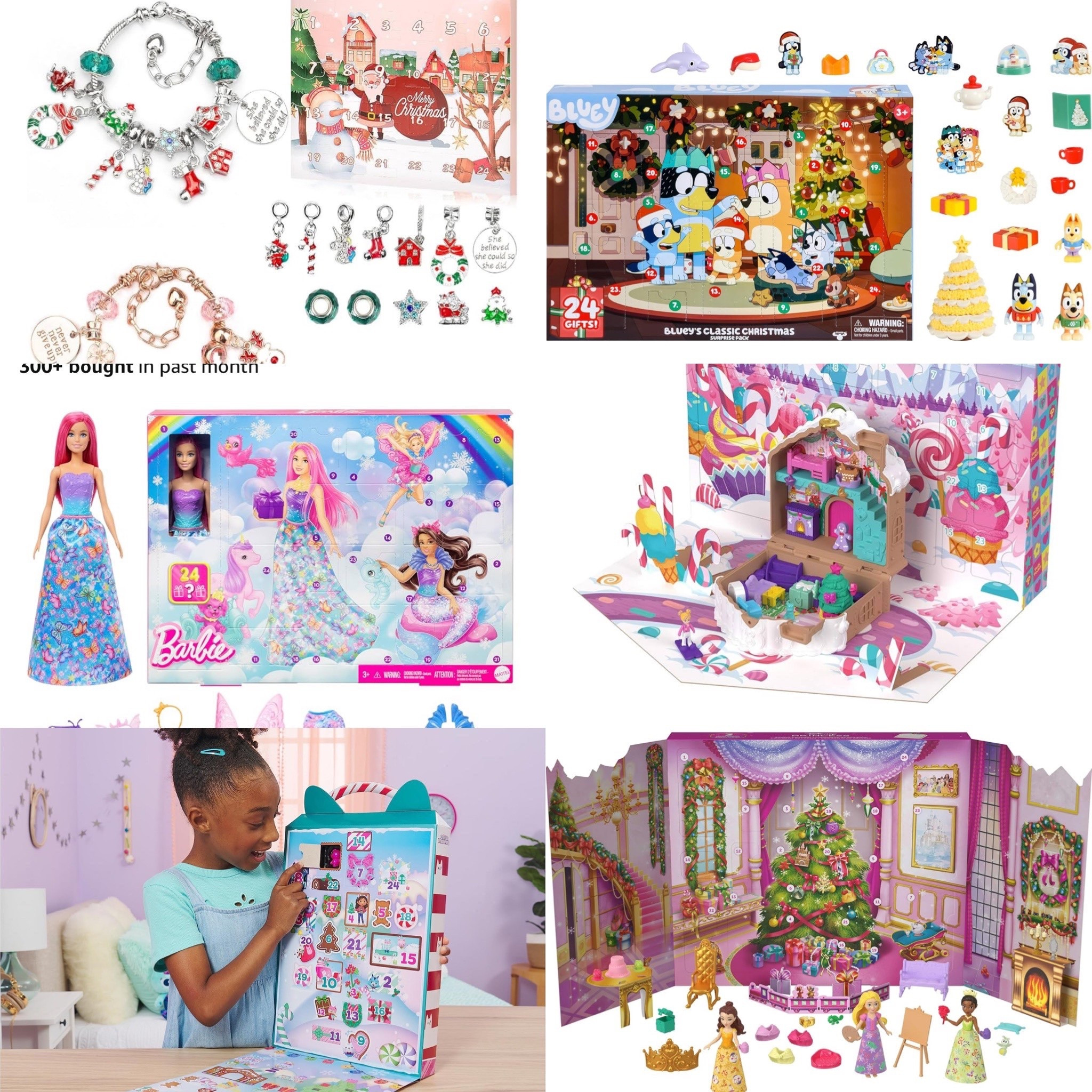 Advent calendars for all the little girls in your life! 
