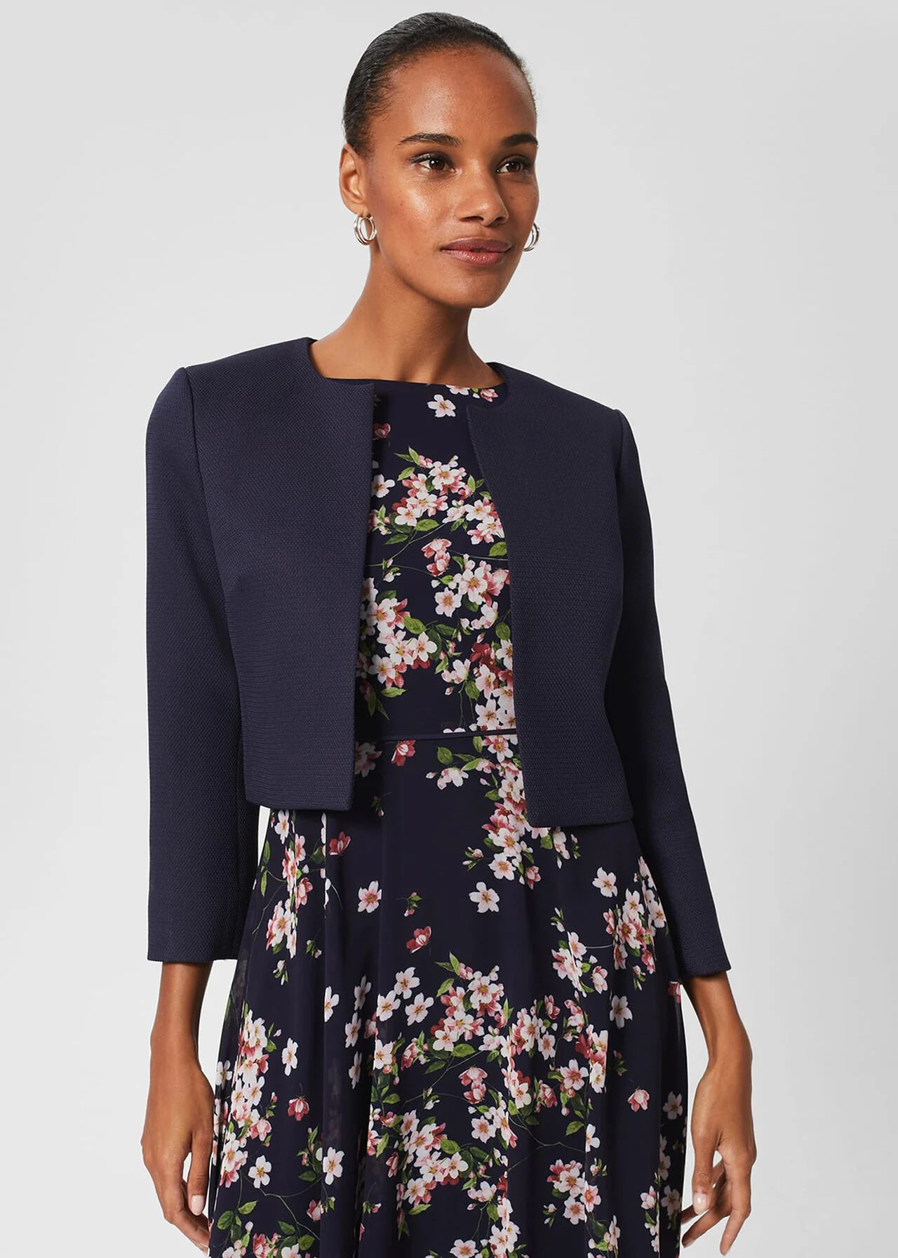 Elize Textured Jacket | | Hobbs