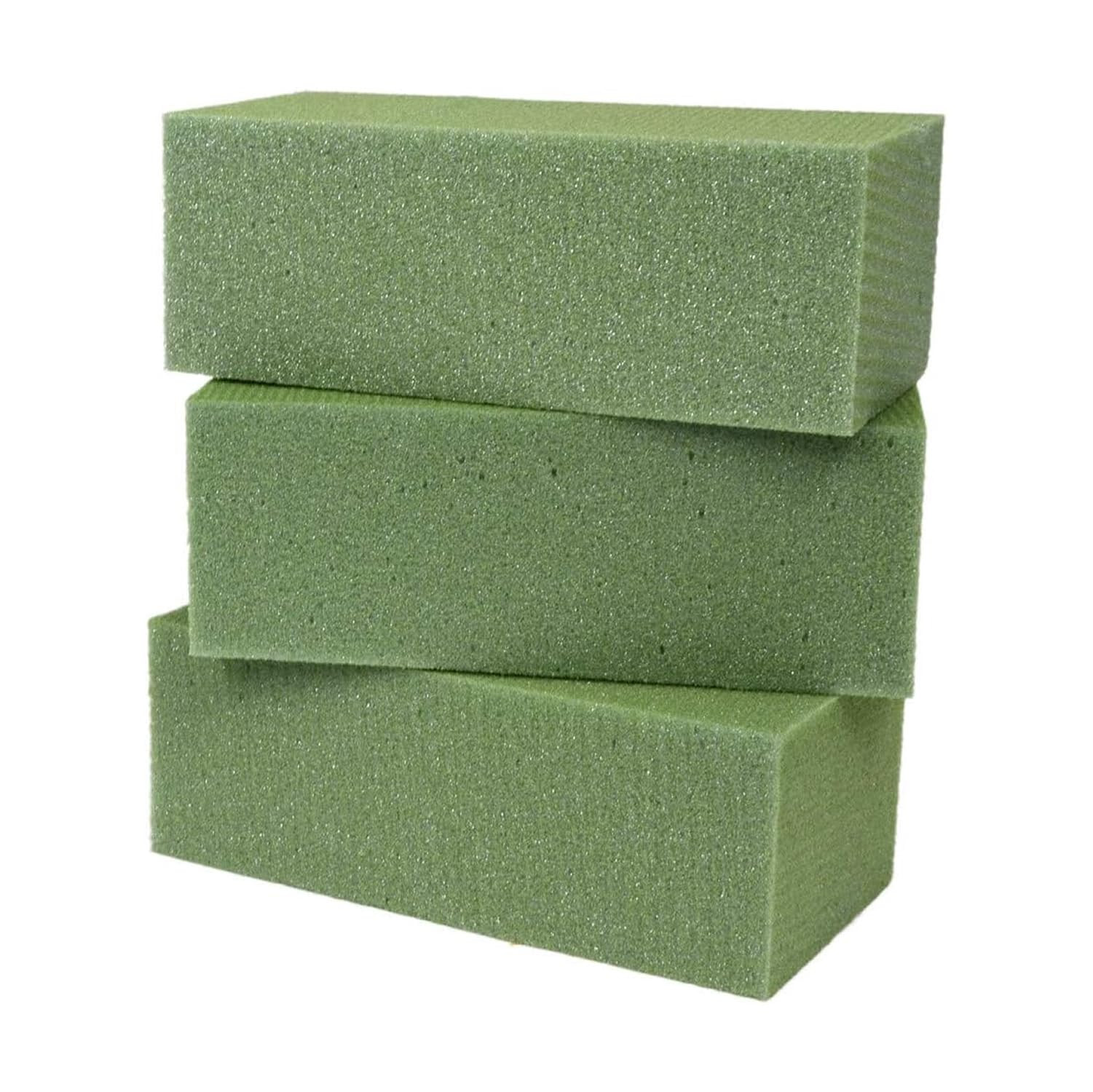 Premium Dry Floral Foam Blocks (3ct) - Green Foam for Flower Arrangements - Styrofoam Block for A... | Amazon (US)