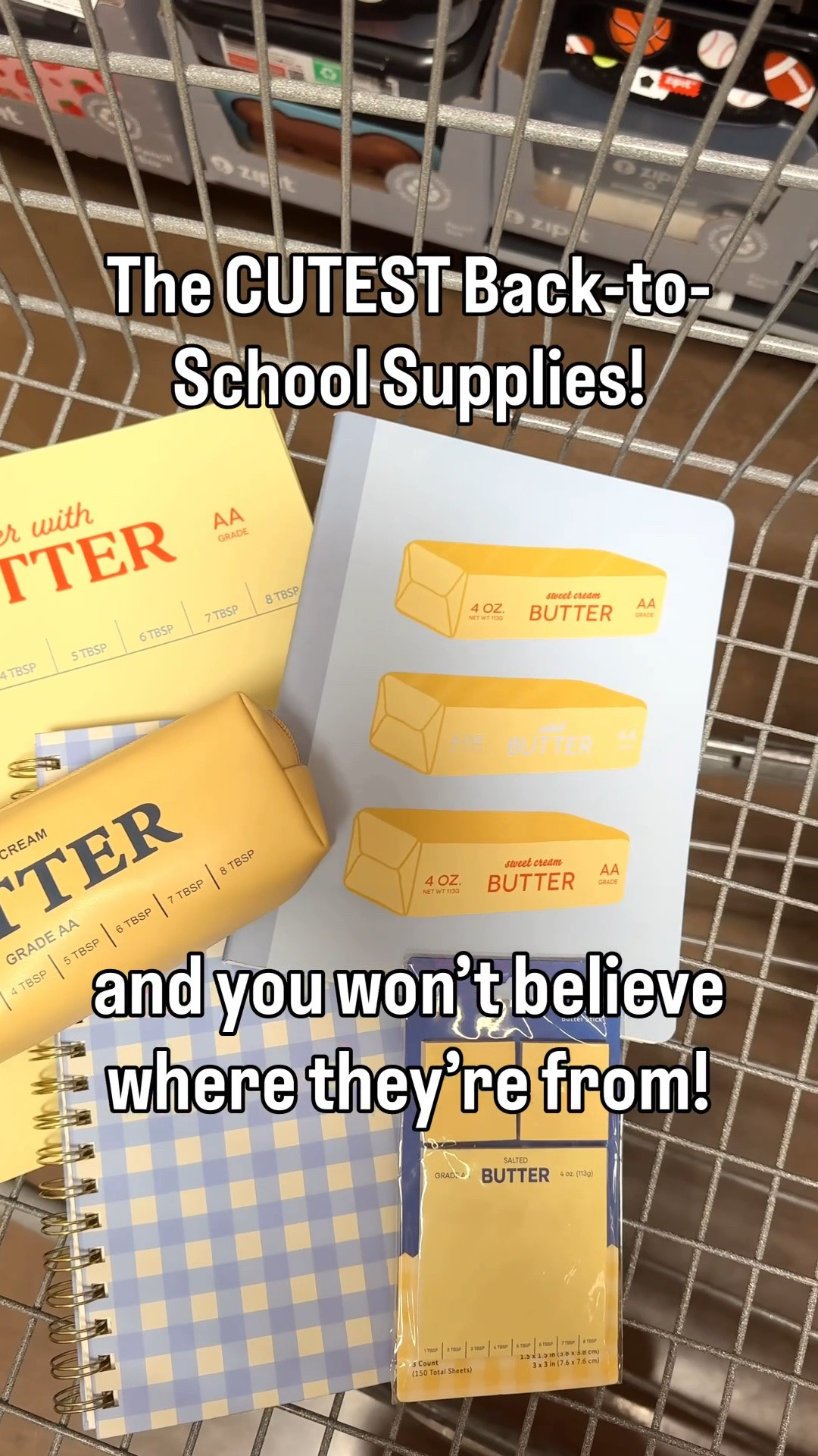 The cutest new back to school supplies from Walmart! I’m obsessed with the butter collection 😍🧈

#LTKSeasonal #LTKKids