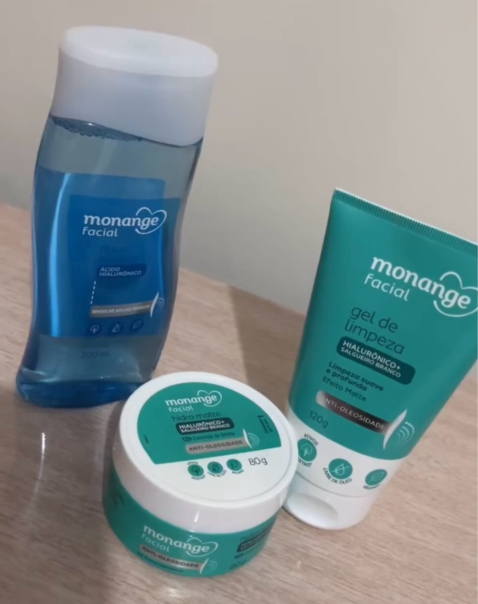 Linha facial de Monange para pele oleosa. 

#LTKbeleza #LTKbrasil