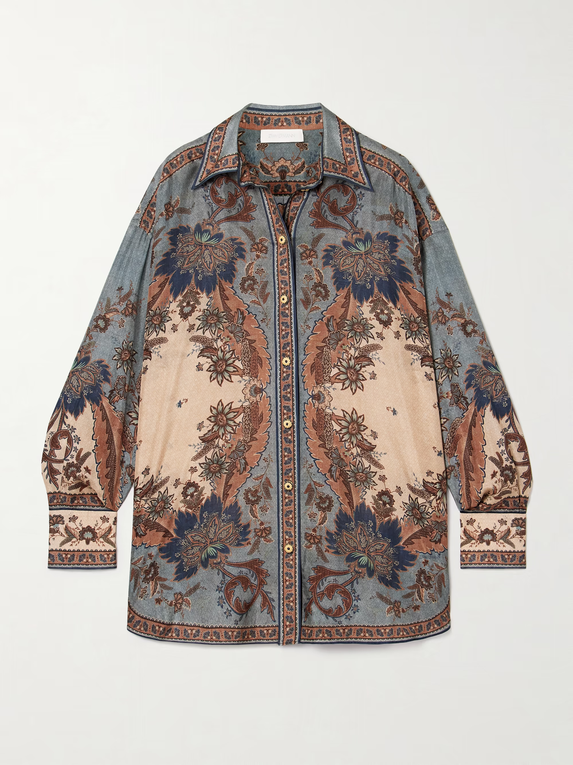 Ascension printed silk shirt | NET-A-PORTER APAC
