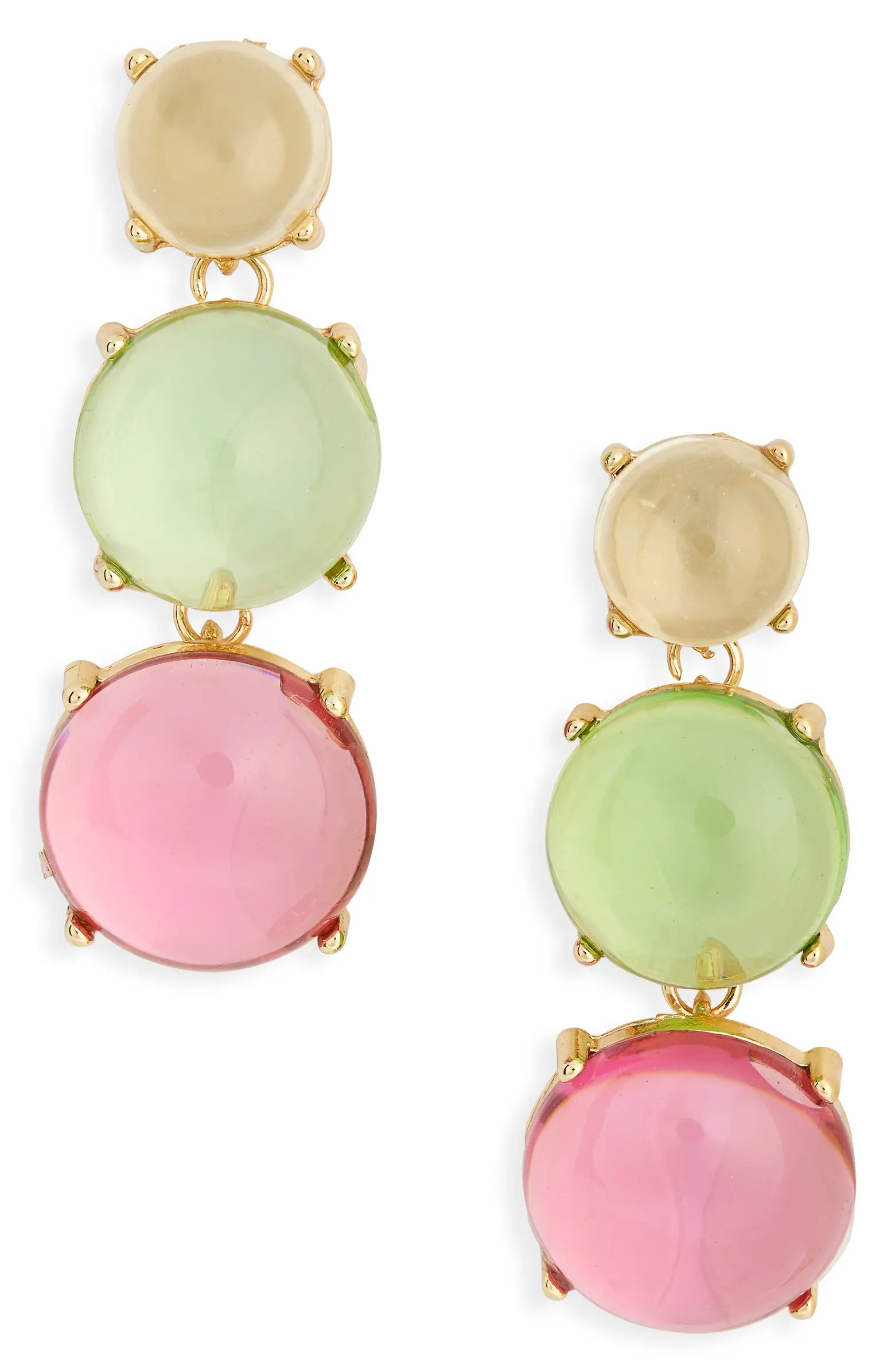 Kenneth Jay Lane Pastel Resin Drop Earrings | Nordstromrack | Nordstrom Rack