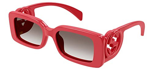 Gucci GG1325S Red/Brown Shaded 54/19/140 women Sunglasses | Amazon (US)