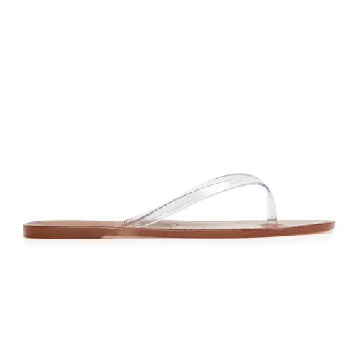 BLACK SUEDE STUDIO Crystal Sandal in Old Rose/clear Pvc at Nordstrom, Size 37 | Nordstrom