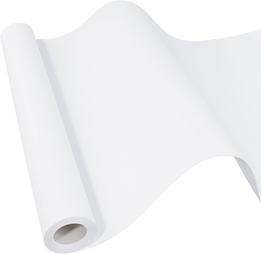 White Wrapping Paper Craft Paper Kraft Paper Roll 15" x 450", Bulletin Board Paper Roll, Arts & C... | Amazon (US)