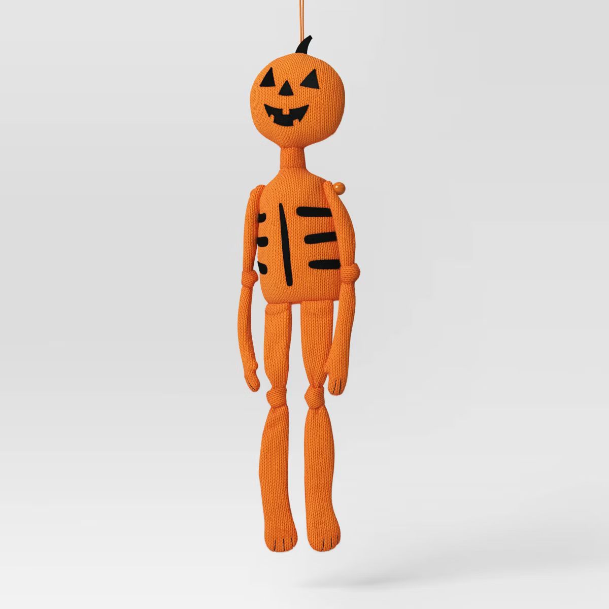 36" Knit Pumpkin Halloween Decorative Sculpture - Hyde & EEK! Boutique™: Indoor Display | Target