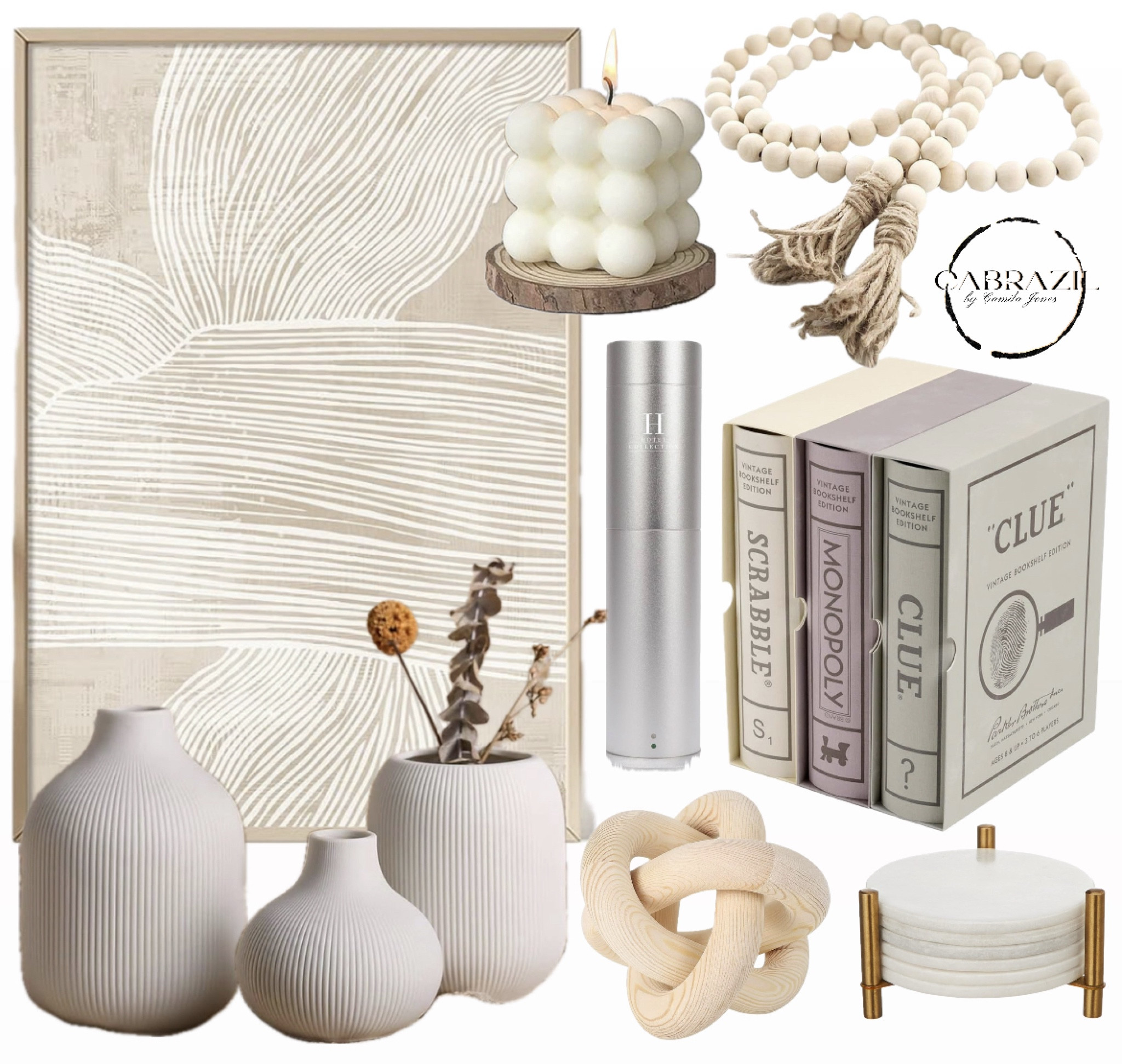 Enjoy cyber Monday and get the most wonderful decor. I love these game books with neutral decor and aromatherapy from hotel collection. The house will smell like a 5 star hotel. Obsessed! 

#LTKsalealert #LTKCyberWeek #LTKhome