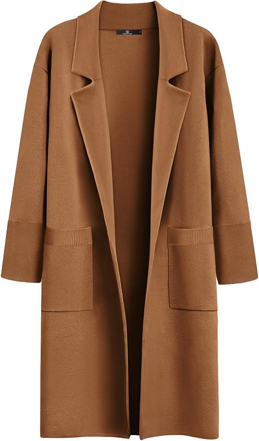 LILLUSORY Women's Long Dressy Cardigan Sweaters Fall Oversized Cozy Jacket Outfits 2025 Date Nigh... | Amazon (US)