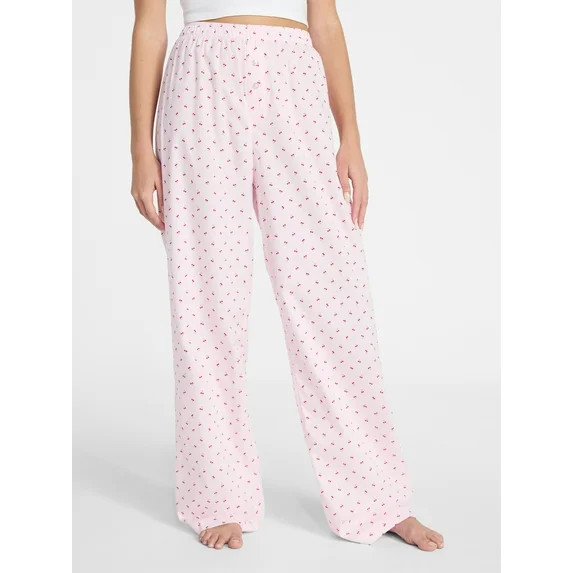 No Boundaries Sleepwear Cotton Boxer Pants, 31'' Inseam, Women's XS-XXL | Walmart (US)