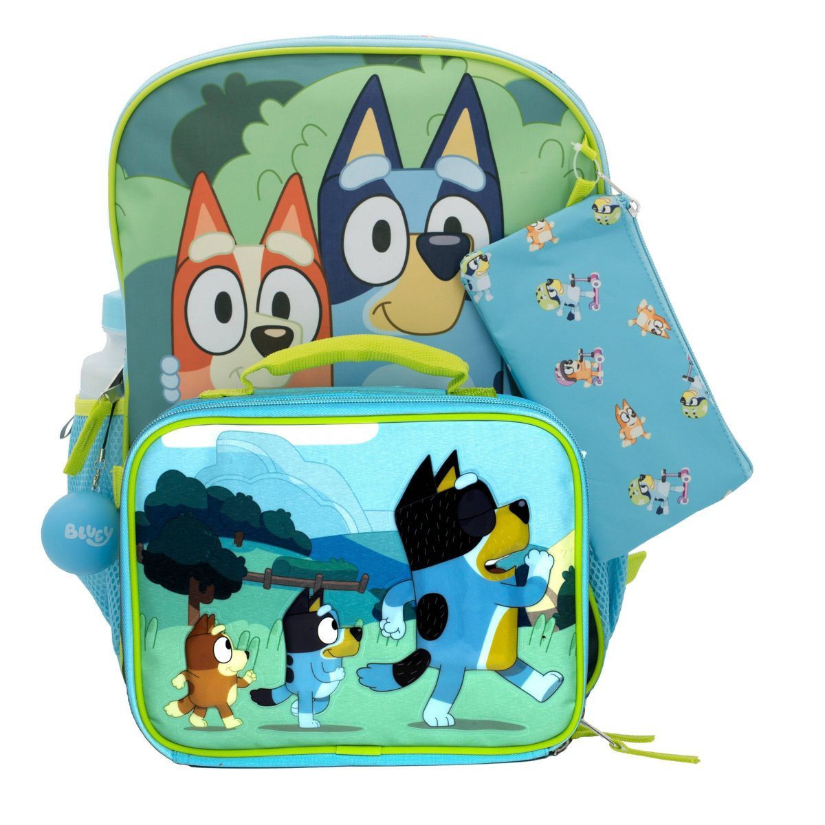 Bluey 5pc Kids' 16" Backpack with Lunch Box Set | Target