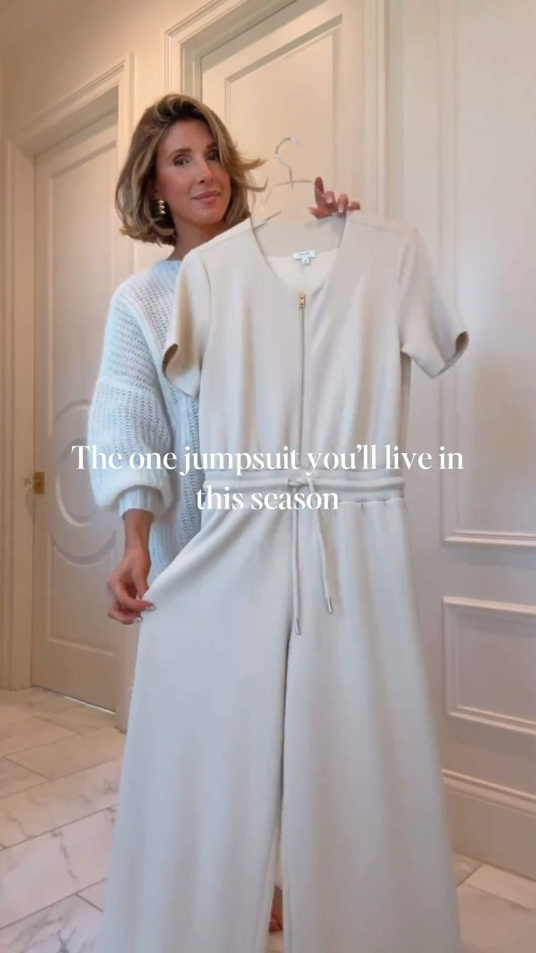 Wait until you feel how soft the fabric is on this jumpsuit and it doesnt wrinkle easy! Im 5'7, wearing a size small and it fits true to size. 

#LTKgrwm #LTKootd